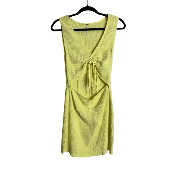 Free People l Laila Cutout Mini Dress XS - Picture 2 of 10